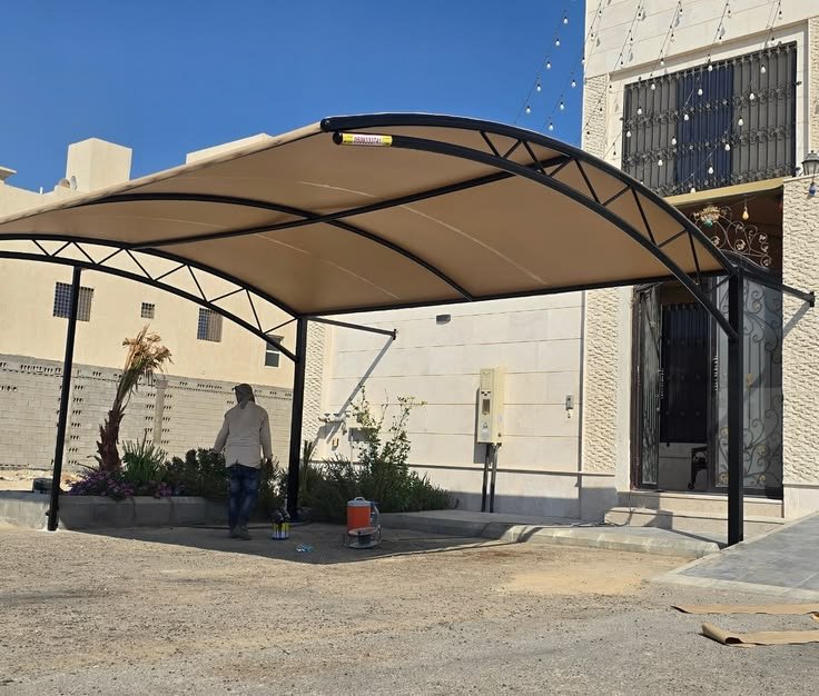 مظلات سيارات قماش ضد المطر