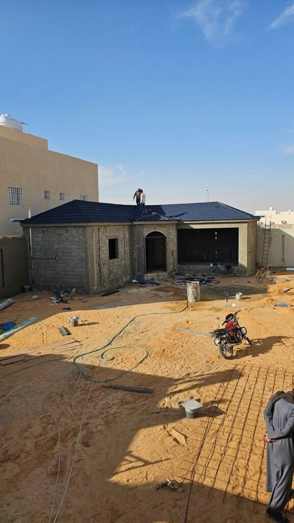 بناء ملحق خارجي للمنزل بالرياض